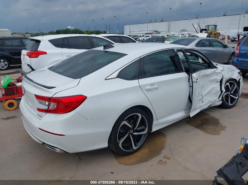 2022 HONDA ACCORD SEDAN SPORT - 1HGCV1F35NA017000