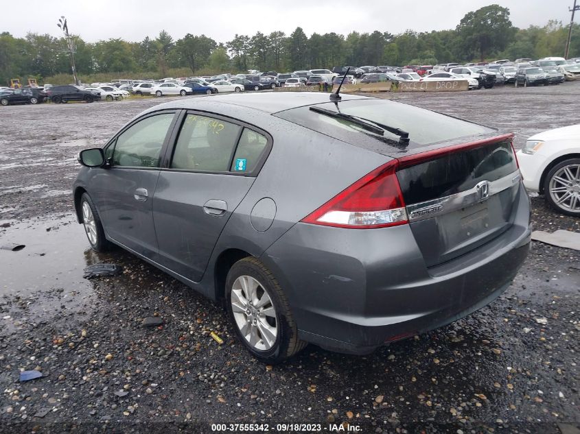 2013 HONDA INSIGHT EX - JHMZE2H74DS004826