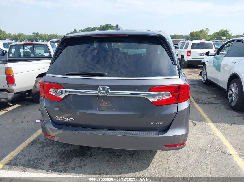 2018 HONDA ODYSSEY ELITE - 5FNRL6H90JB015430
