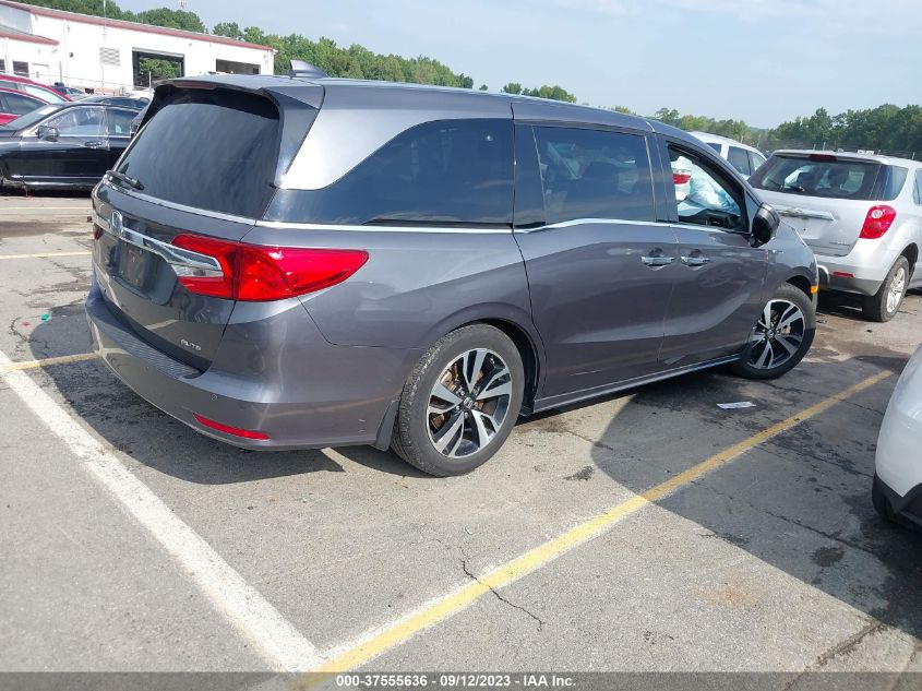 2018 HONDA ODYSSEY ELITE - 5FNRL6H90JB015430