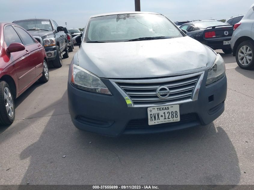 2013 NISSAN SENTRA S - 3N1AB7AP6DL725312