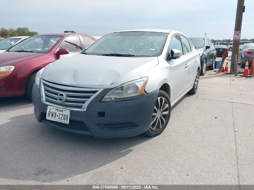 2013 NISSAN SENTRA S - 3N1AB7AP6DL725312