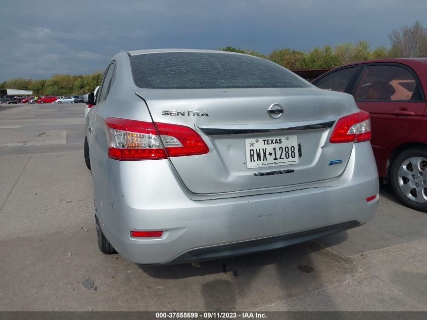 2013 NISSAN SENTRA S - 3N1AB7AP6DL725312