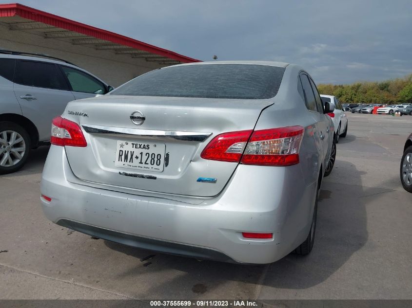 2013 NISSAN SENTRA S - 3N1AB7AP6DL725312