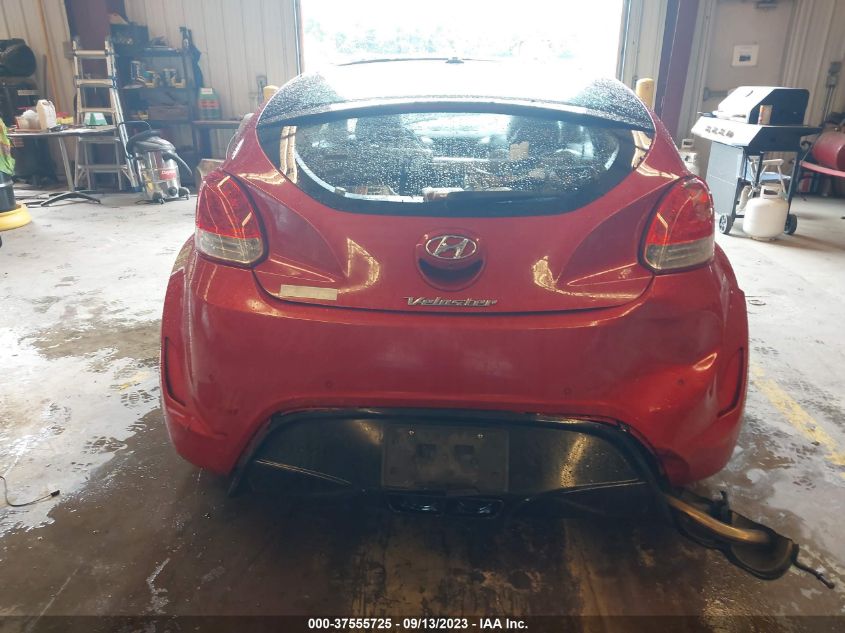 2013 HYUNDAI VELOSTER W/GRAY INT - KMHTC6AD7DU118789