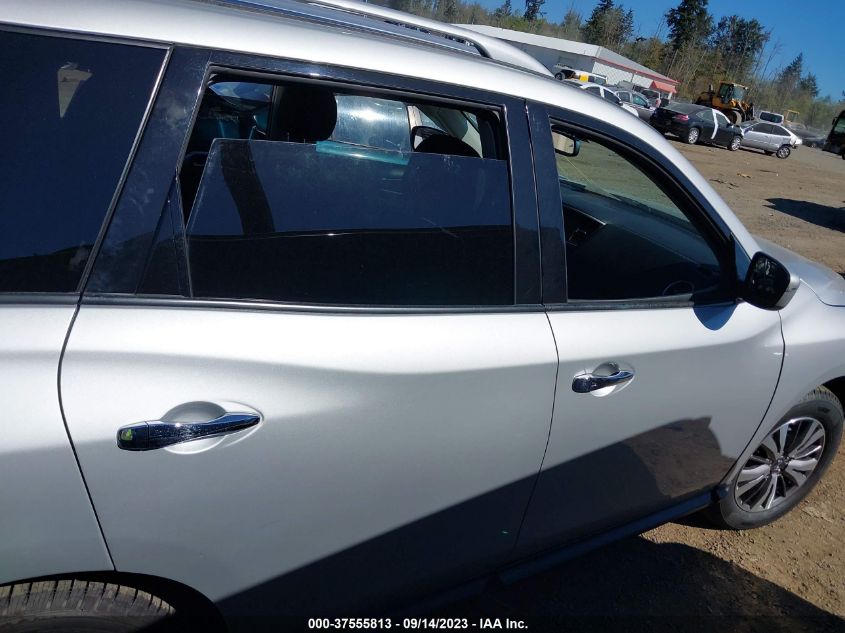 2017 NISSAN PATHFINDER SV - 5N1DR2MM0HC662697