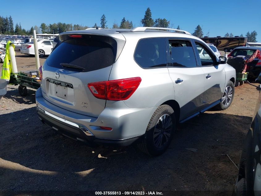 2017 NISSAN PATHFINDER SV - 5N1DR2MM0HC662697