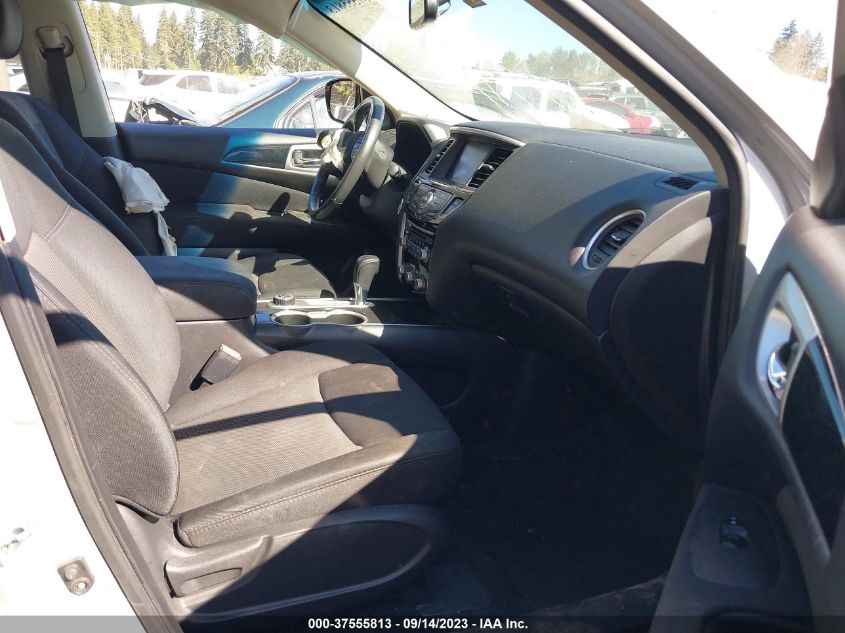 2017 NISSAN PATHFINDER SV - 5N1DR2MM0HC662697