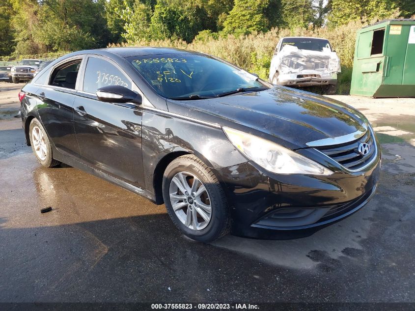 2014 HYUNDAI SONATA GLS - 5NPEB4AC3EH825217