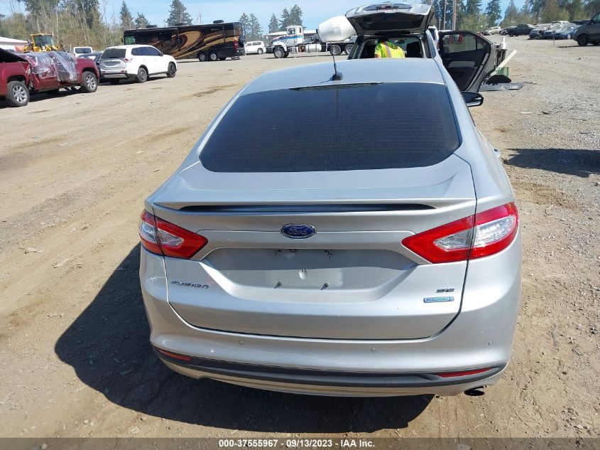 2014 FORD FUSION SE - 3FA6P0HDXER195423