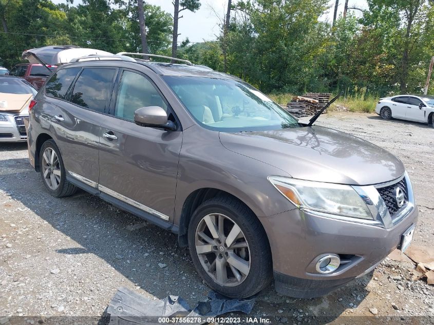 2014 NISSAN PATHFINDER PLATINUM - 5N1AR2MN0EC681788
