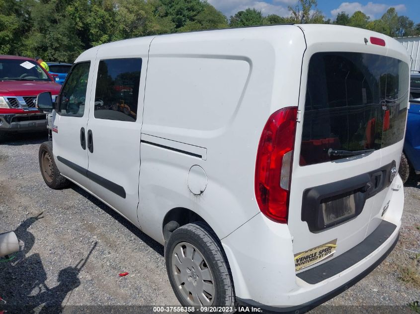 2017 RAM PROMASTER CITY CARGO VAN TRADESMAN SLT ZFBERFBB2H6E09970