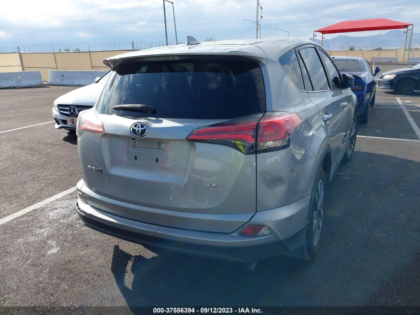 2018 TOYOTA RAV4 LE - 2T3ZFREV6JW452773