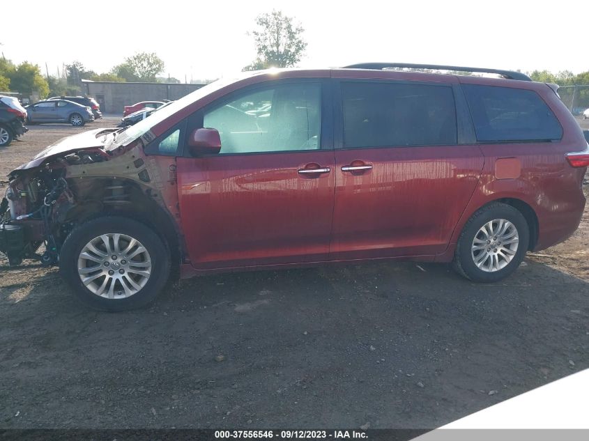 2016 TOYOTA SIENNA XLE/XLE AAS/LTD - 5TDYK3DC1GS765745