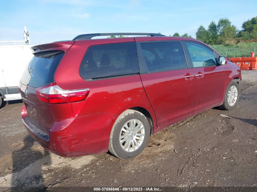 2016 TOYOTA SIENNA XLE/XLE AAS/LTD - 5TDYK3DC1GS765745