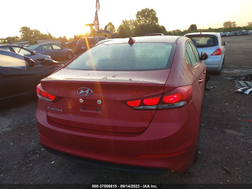 2017 HYUNDAI ELANTRA SE - KMHD84LF5HU428633
