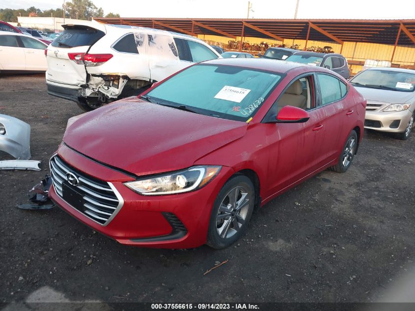 2017 HYUNDAI ELANTRA SE - KMHD84LF5HU428633