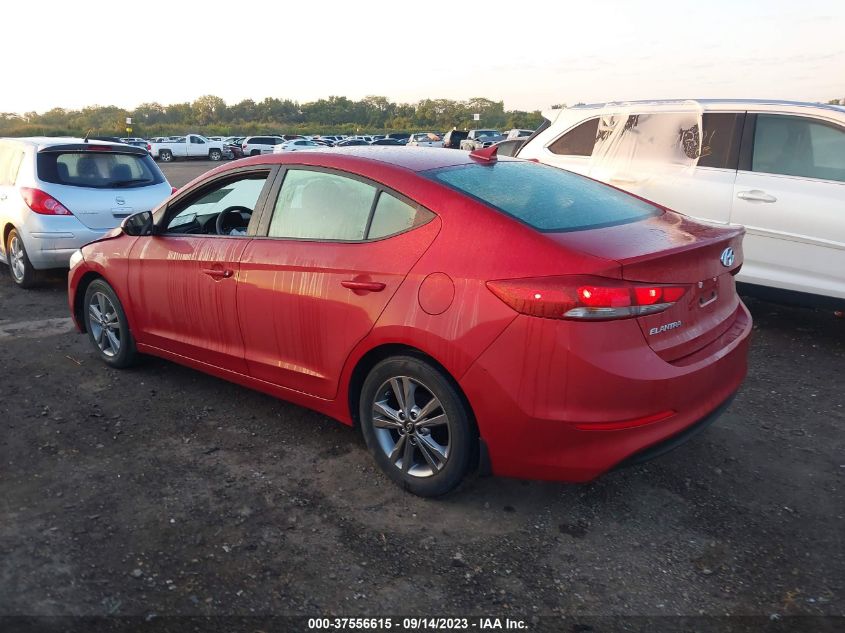 2017 HYUNDAI ELANTRA SE - KMHD84LF5HU428633
