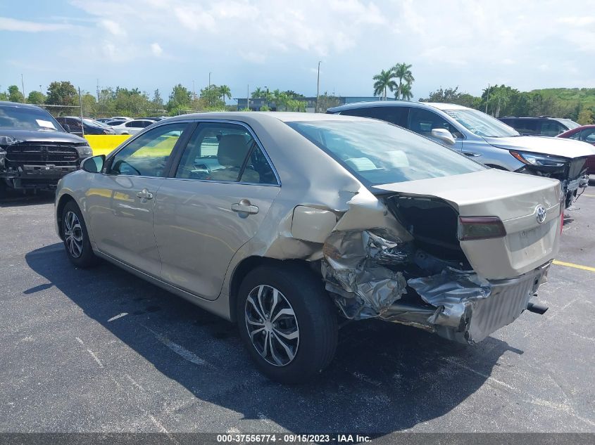 2013 TOYOTA CAMRY L/LE/SE/XLE - 4T1BF1FK4DU711698
