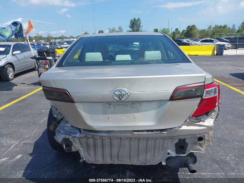 2013 TOYOTA CAMRY L/LE/SE/XLE - 4T1BF1FK4DU711698