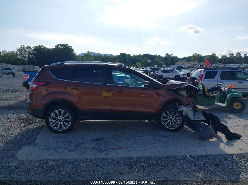 2017 FORD ESCAPE TITANIUM - 1FMCU9J92HUE84773