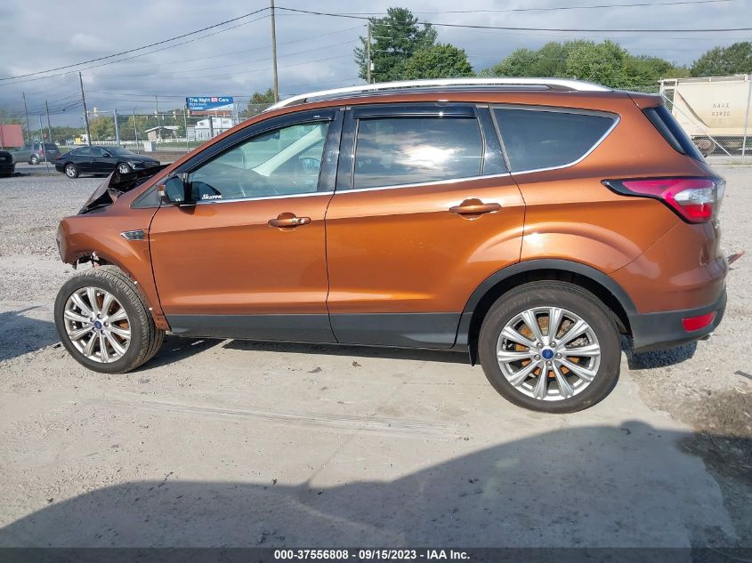 2017 FORD ESCAPE TITANIUM - 1FMCU9J92HUE84773