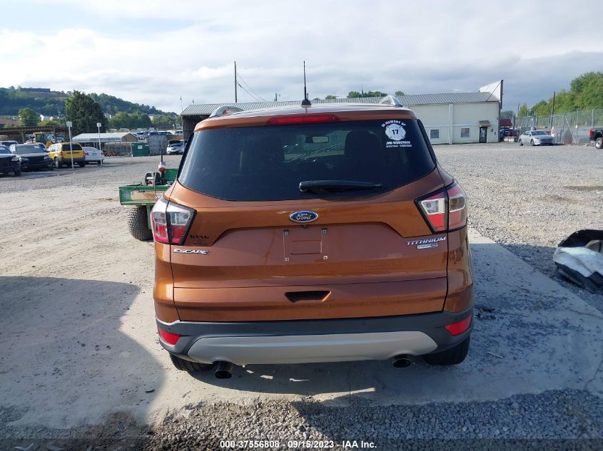 2017 FORD ESCAPE TITANIUM - 1FMCU9J92HUE84773