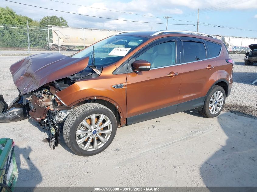 2017 FORD ESCAPE TITANIUM - 1FMCU9J92HUE84773