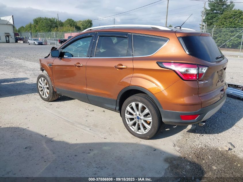 2017 FORD ESCAPE TITANIUM - 1FMCU9J92HUE84773