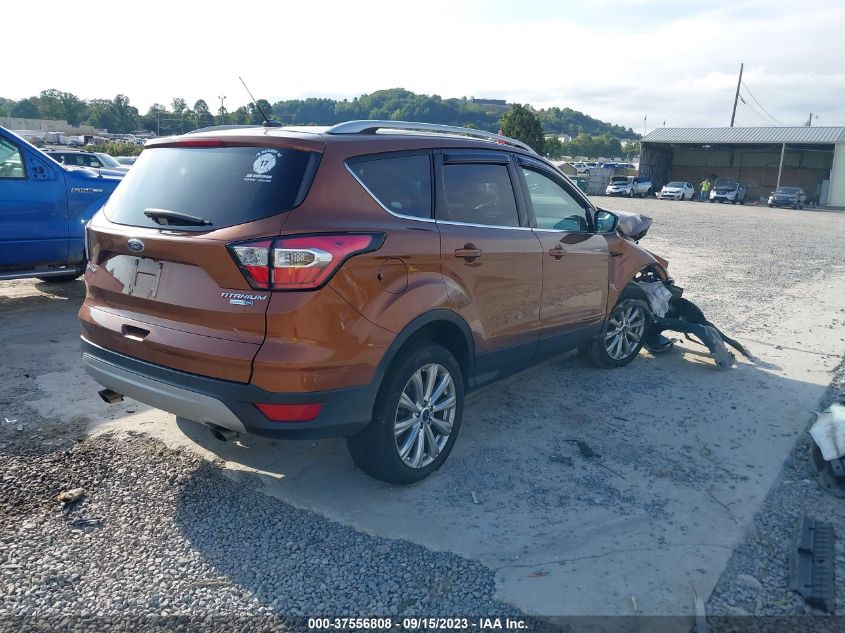 2017 FORD ESCAPE TITANIUM - 1FMCU9J92HUE84773