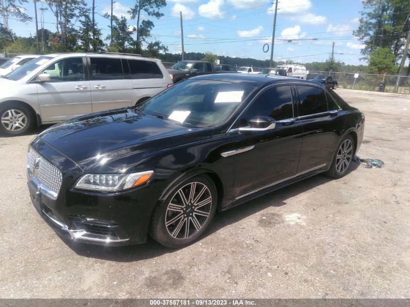 2017 LINCOLN CONTINENTAL RESERVE - 1LN6L9RP3H5611396