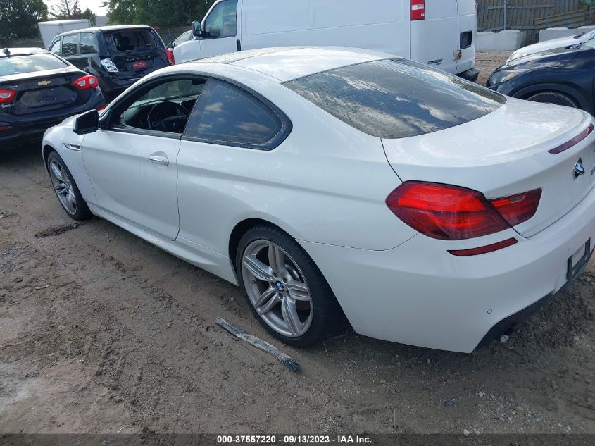 2013 BMW 6 SERIES 640I WBALW3C50DC892370