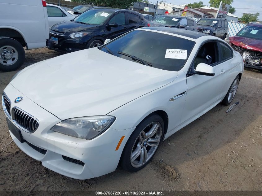 2013 BMW 6 SERIES 640I WBALW3C50DC892370