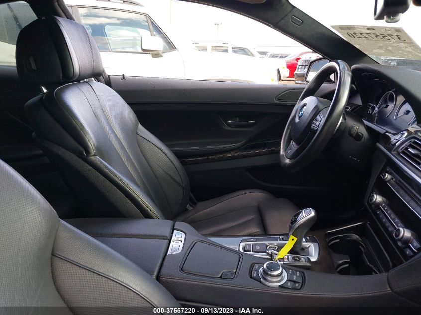 2013 BMW 6 SERIES 640I WBALW3C50DC892370