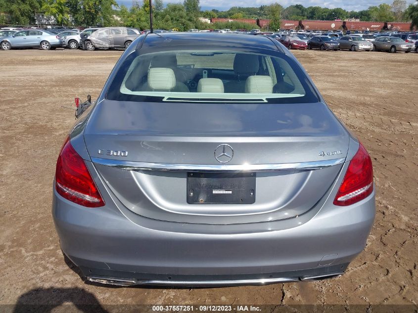 2015 MERCEDES-BENZ C-CLASS C 300 - 55SWF4KB7FU034525
