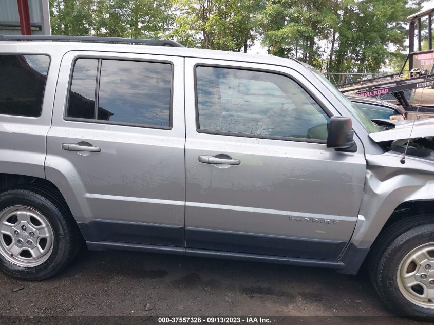 2016 JEEP PATRIOT SPORT - 1C4NJRBB0GD755867