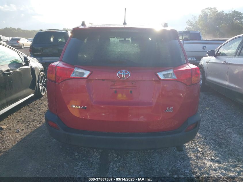 2015 TOYOTA RAV4 LE - JTMBFREV8FJ044668