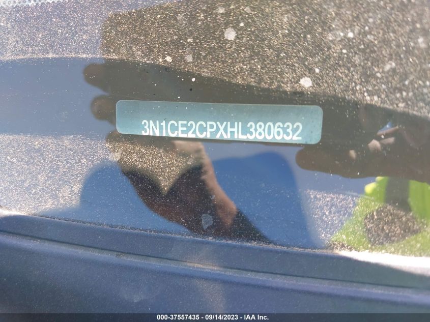 2017 NISSAN VERSA NOTE SV - 3N1CE2CPXHL380632