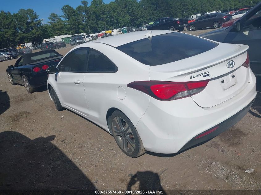 2014 HYUNDAI ELANTRA COUPE KMHDH6AH1EU028998