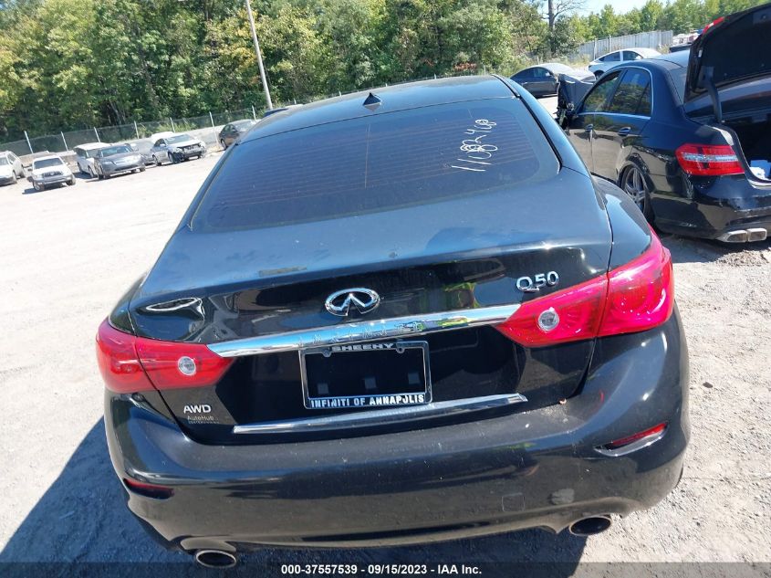 2015 INFINITI Q50 PREMIUM - JN1BV7AR8FM412381