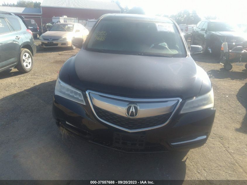 2014 ACURA MDX - 5FRYD4H24EB013474