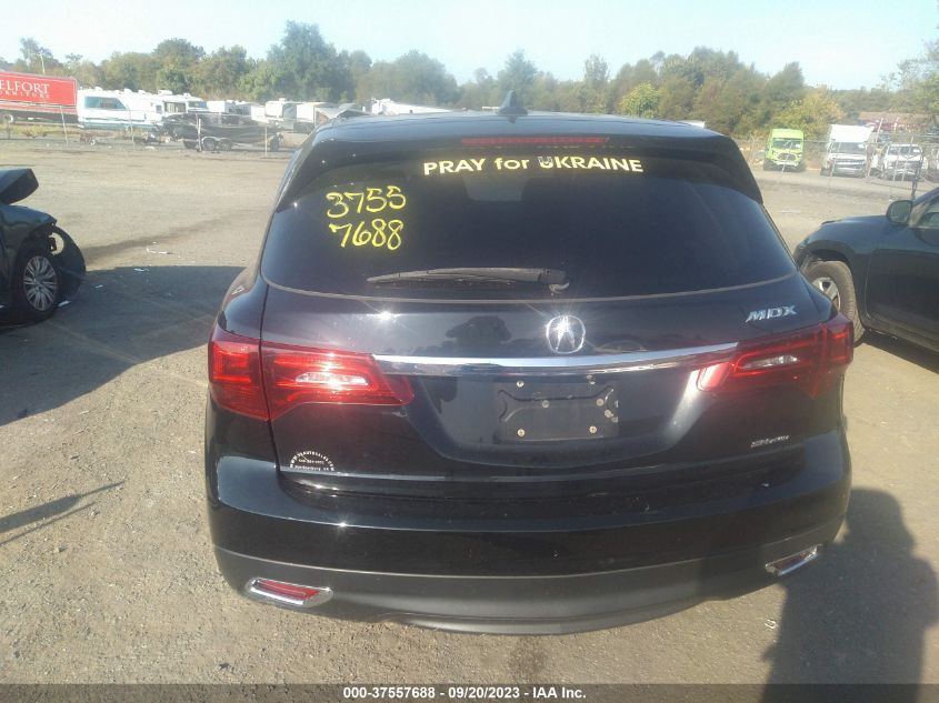 2014 ACURA MDX - 5FRYD4H24EB013474