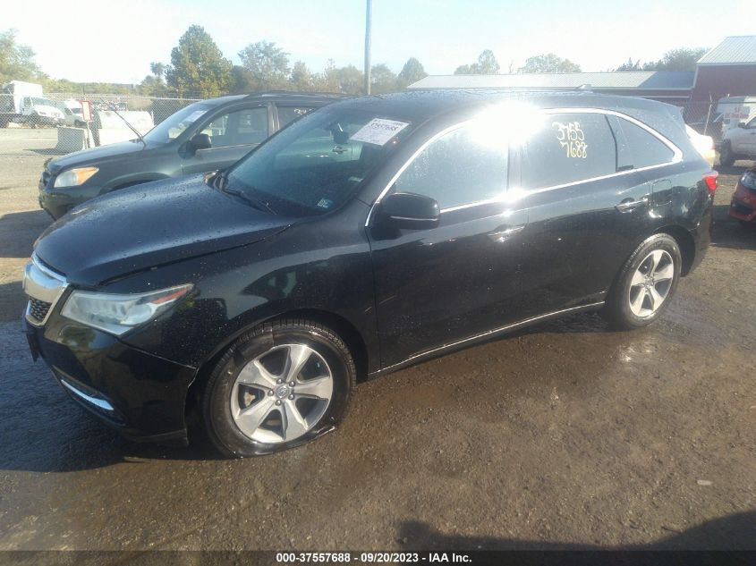 2014 ACURA MDX - 5FRYD4H24EB013474