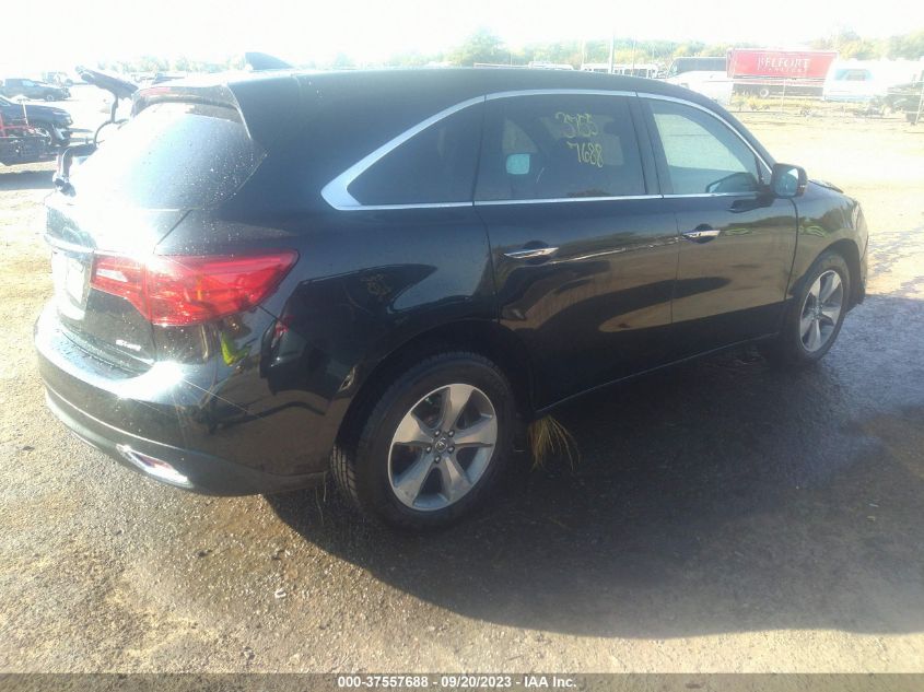 2014 ACURA MDX - 5FRYD4H24EB013474