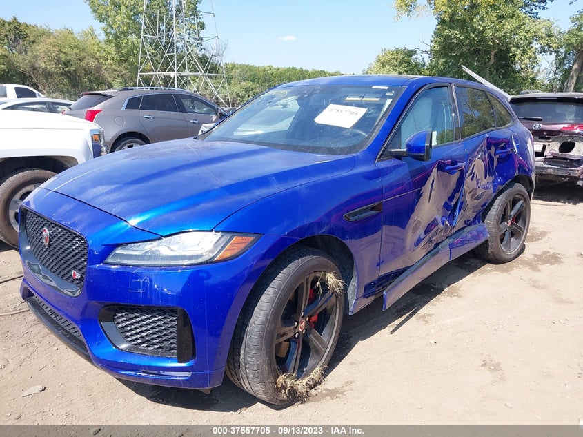 VIN SADCM2FV5JA298237 2018 JAGUAR F-PACE S