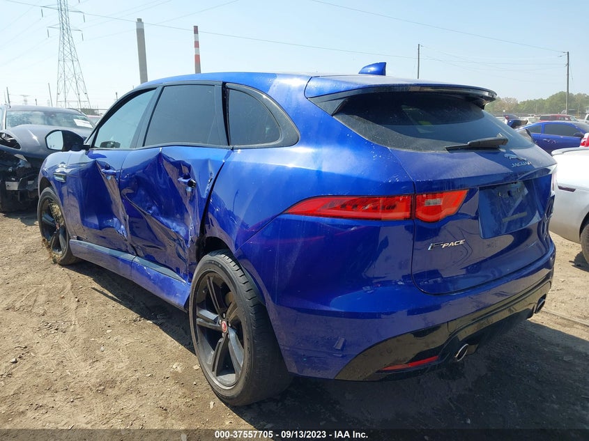 VIN SADCM2FV5JA298237 2018 JAGUAR F-PACE S