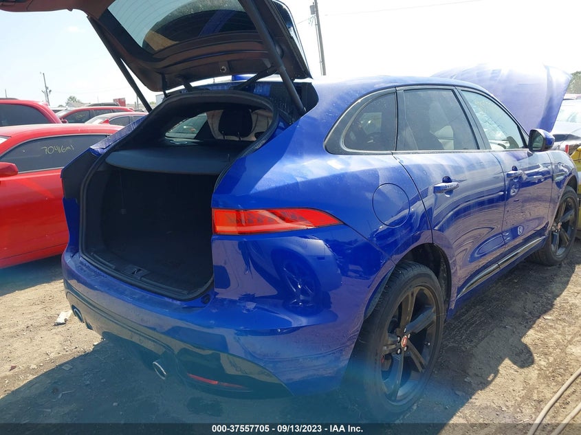 VIN SADCM2FV5JA298237 2018 JAGUAR F-PACE S