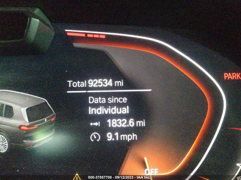 2020 BMW X7 XDRIVE40I 5UXCW2C02L9B84765