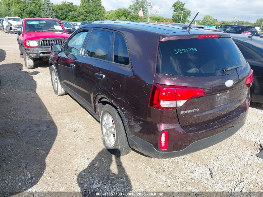 2014 KIA SORENTO LX - 5XYKT3A61EG529415