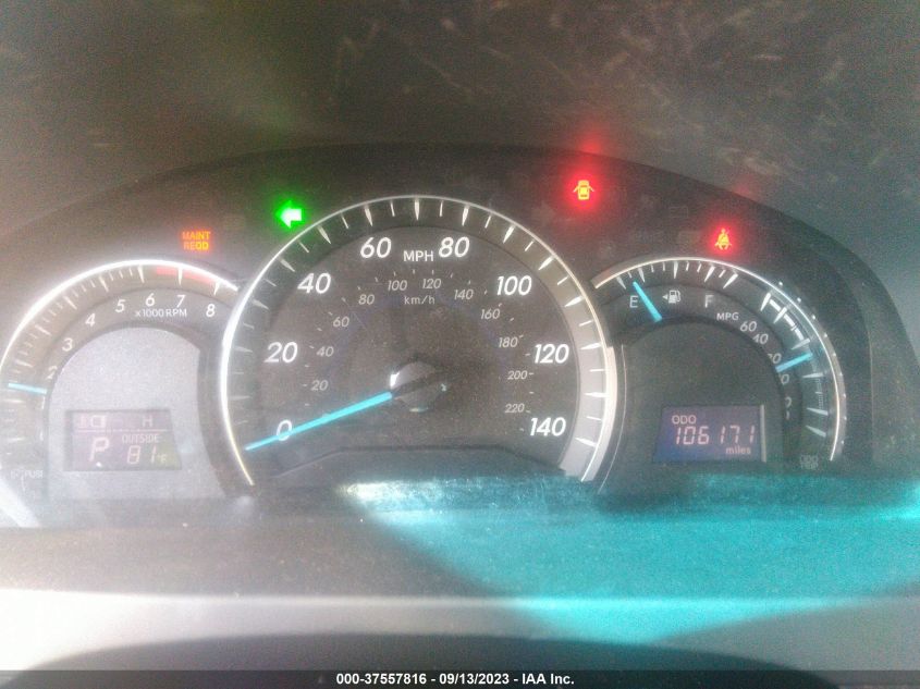 2013 TOYOTA CAMRY L/LE/SE/XLE - 4T4BF1FK6DR307064